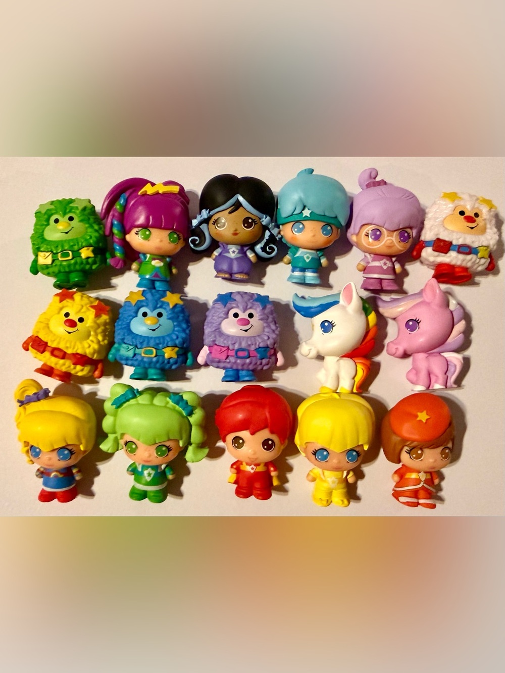 Rainbow Brite mini figures